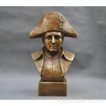 Decorazione Napoleone bronzo busto in vendita